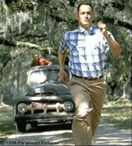 Forrest starts running