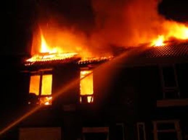 Miss Maudie's catches on fire