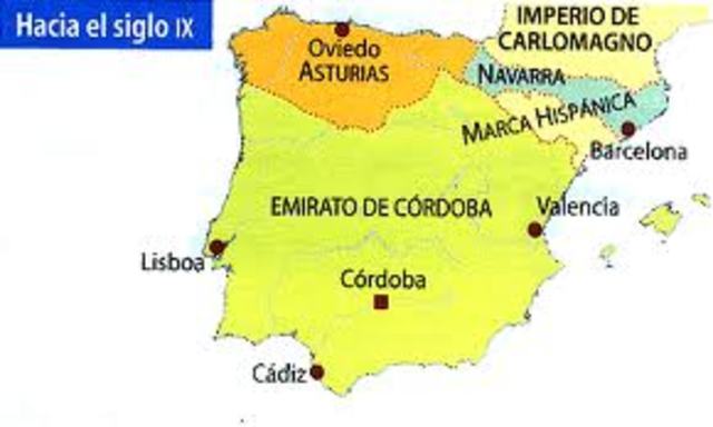 El avance de los reinos cristianos.