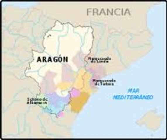 Condados catalanes y Reino de Aragón.
