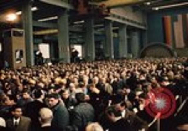 President Nixon Visits West Berlin