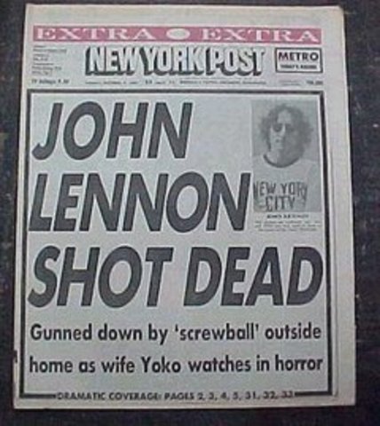 John lennons murder
