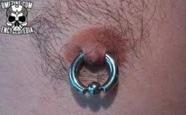 Piercing peson