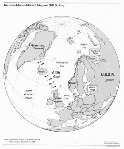 US, British, & Norweigan Combined Fleet Exercise in the GIUK Gap