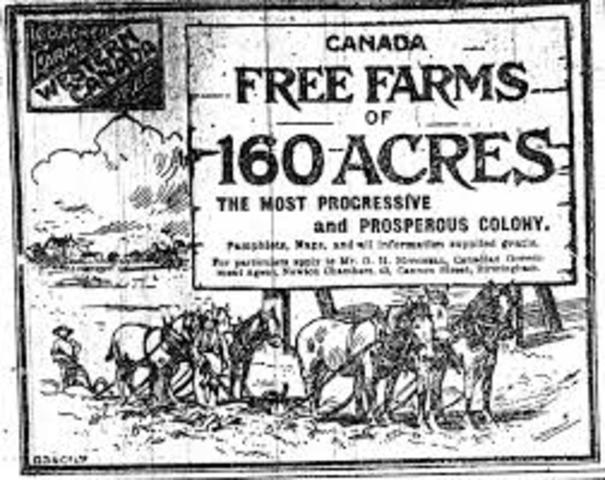 John Wilson left for Canada