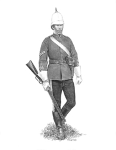 John Wilson joined RNWMP in Prince Albert, Saskatchewan