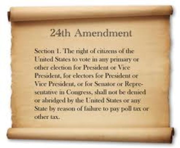 24th amendment to the constitution