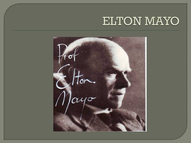 NACE ELTON MAYO