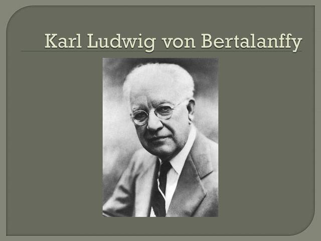 NACE Karl Ludwig von Bertalanffy