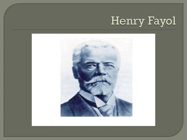 NACE Henry Fayol