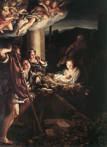 Adorazione dei pastori : Correggio