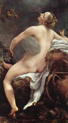 Io e Giove : Correggio