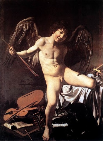Amor Vincit Omnia : Caravaggio