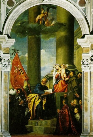 Pala Pesaro : Tiziano
