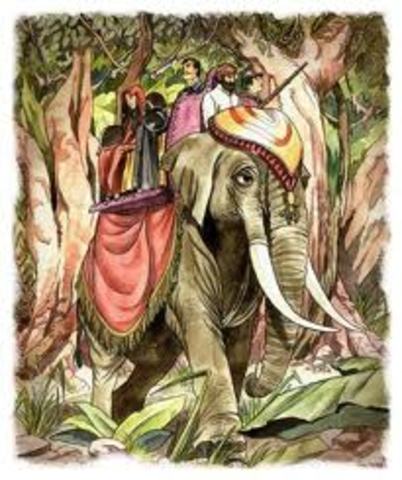 Llegada a Calcuta y rescate de la señorita Aouda