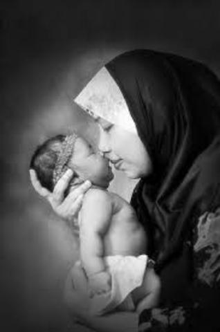 מוחמד התייתם מאמו