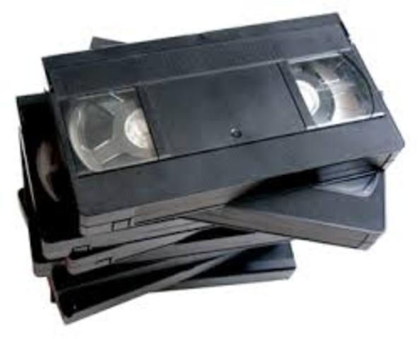 VHS/Music Cassettes become obsolete.