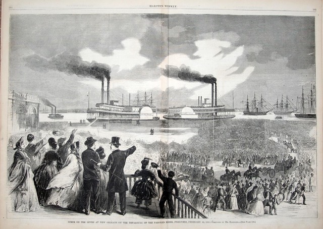 Union capture Port of New Orleans