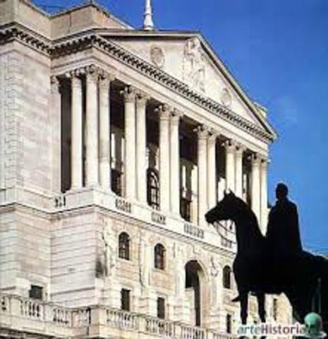 The Bank of England is robbed