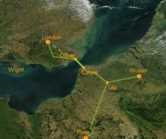 El Eurotúnel, Canal de la Mancha.