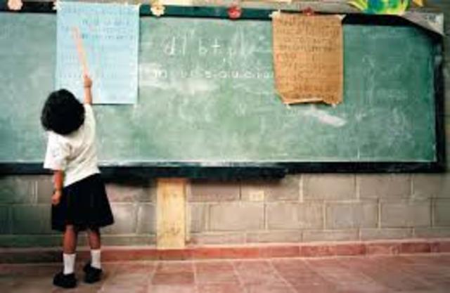 El proceso de modernización educativa