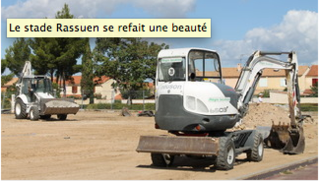Le stade Rassuen se refait une beauté