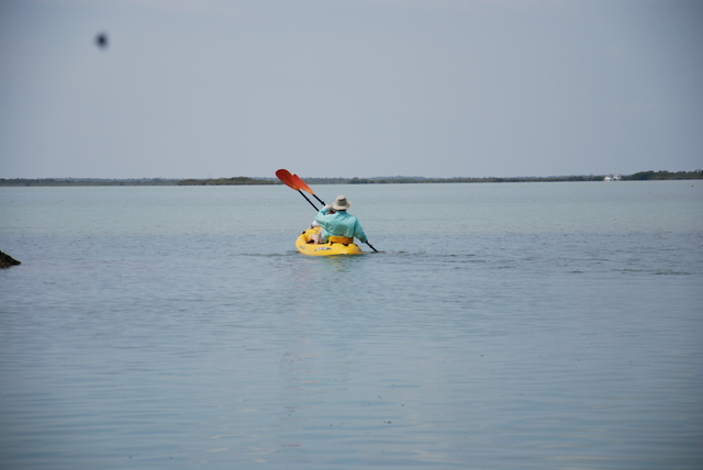 Kayaking in the canal