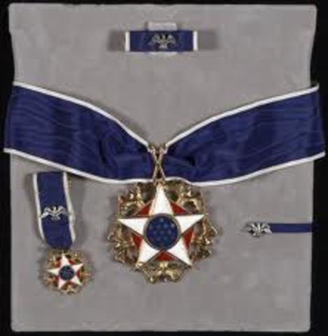 The Presidental Medal Of Fredom