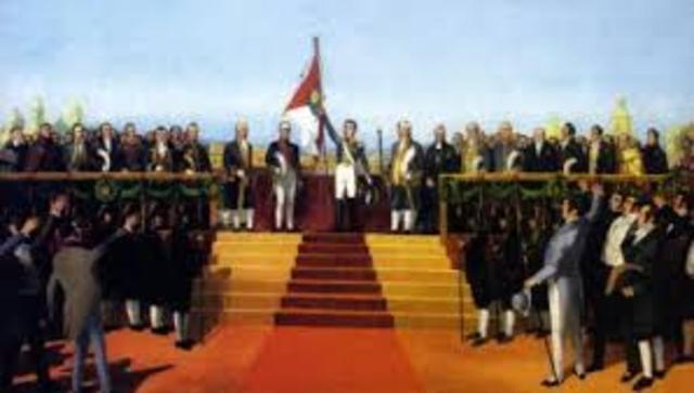 Proclamacion de la Independencia del Perú