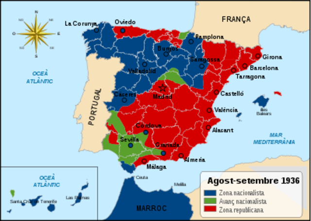 La revolta es propaga per tota la peninsula