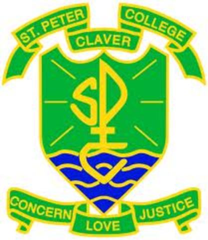 Started at St peter claver college