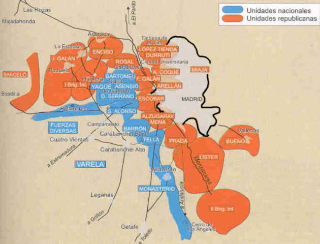 Tropes Nacionalistes a les vores de Madrid