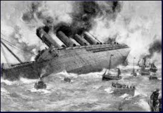 Sinking of the Lusitania