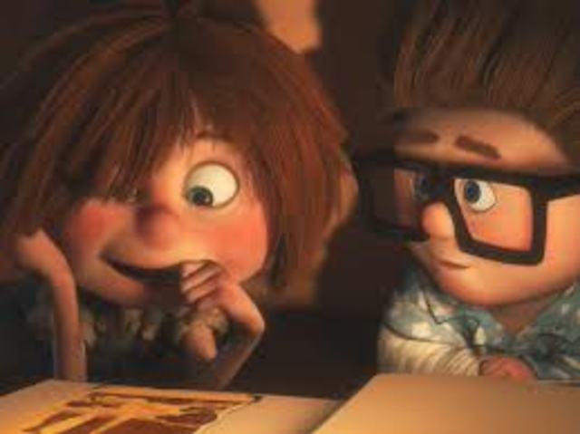 Carl promises Ellie that they would have a house on Paradies Falls