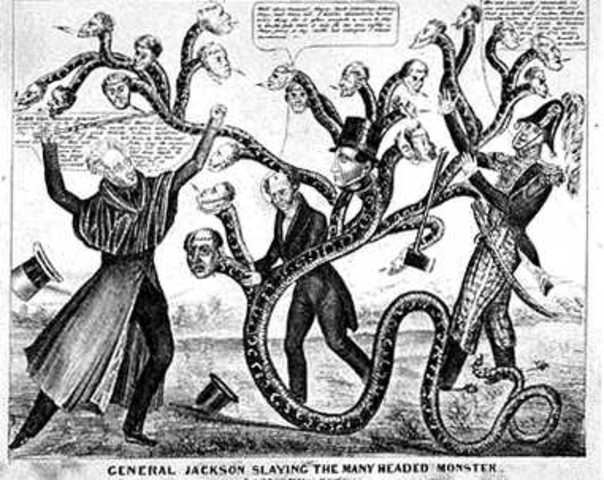 Jackson Vetos the National Bank