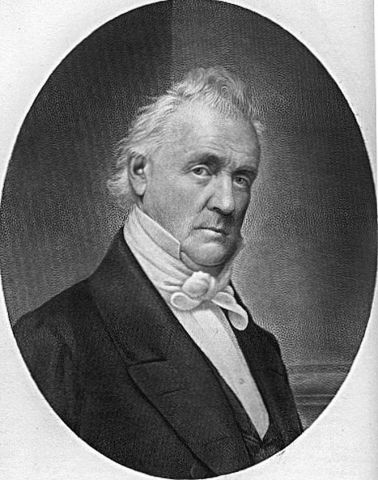 James Buchanan becomes President