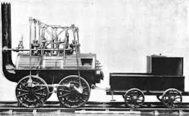 George and Robert Stephenson Invent the "Rocket" Engine