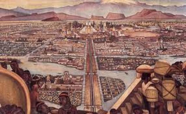 Tenochtitlan is built
