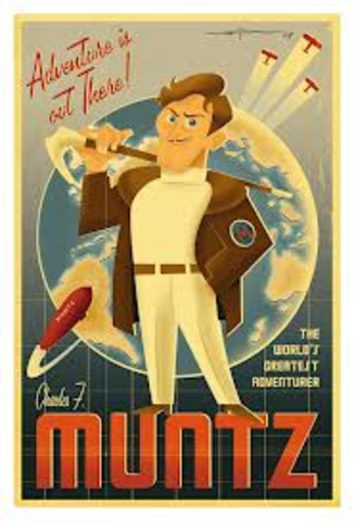 •	Carl becomes a fan of Charles Muntz