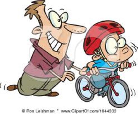 Learned to ride a bike