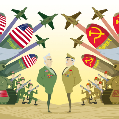 Timeline: Cold War and Superpowers 1949-1989.