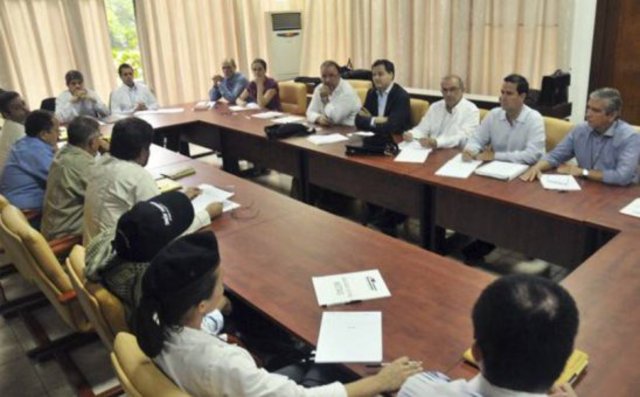 Inicio de conversaciones en Cuba