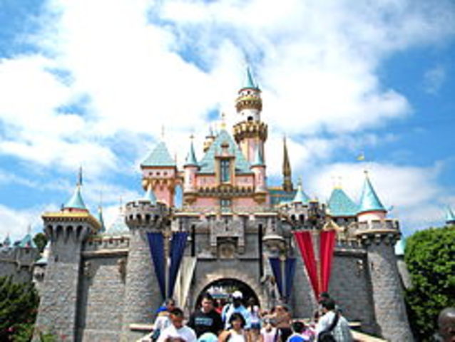 Disneyland Opened up for the first time