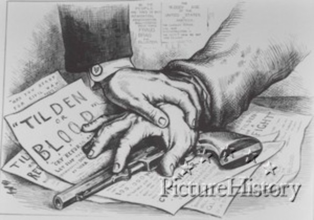 "Tilden or Blood!" Conflict