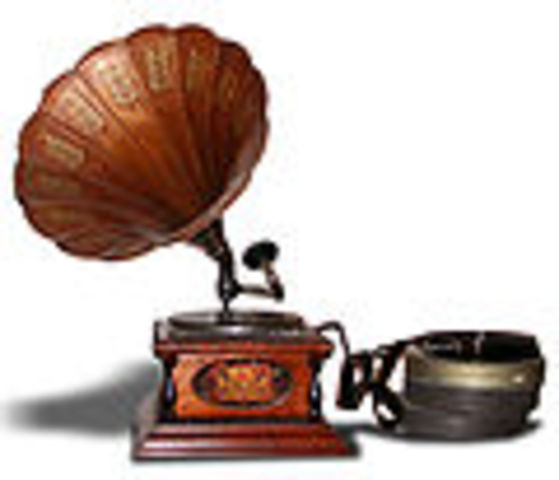 The phonograph is invented