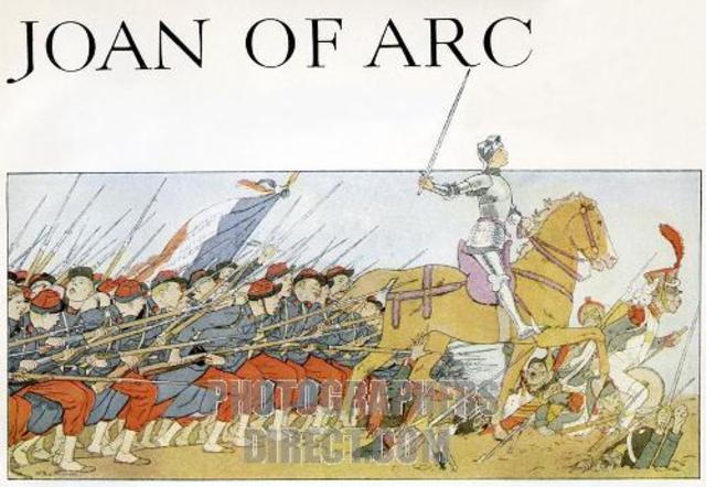 Joan asks the king for permission to fight