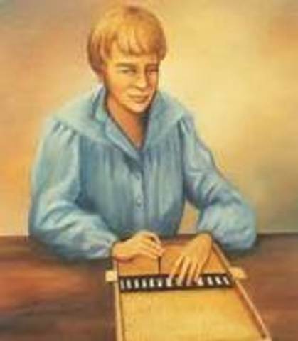 Louise braille Invented a new alphabet