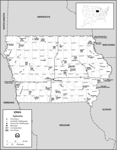 Iowa becomes 29th state