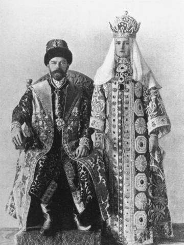 Czar Nicholas II married Alexandra Fedorovna