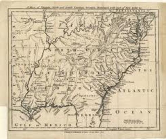 North Carolina formally separates from South Carolina